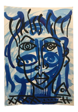 Abstract Peter Keil Painting