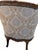 Beige Late 20th Century French Provincial Louis XV Style Carved Wingback Bergère Chair in Damask For Sale - Image 8 of 12
