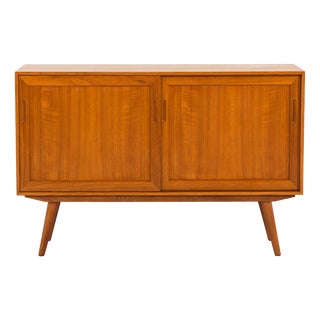 Small Scandinavian Teak Sideboard, 1970s For Sale
