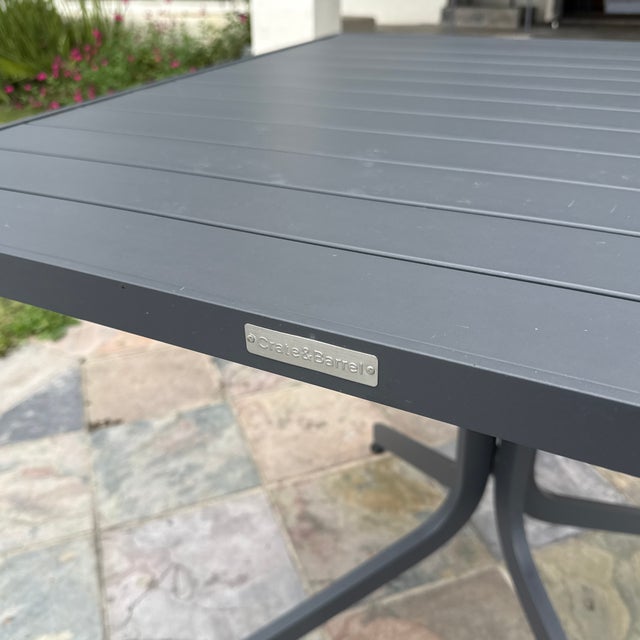 Crate & Barrel Crate & Barrel Lanai Fliptop Outdoor Patio Dining Table For Sale - Image 4 of 12