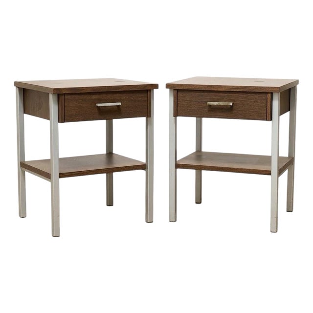 Pair of Vintage Vista of California Nightstands For Sale