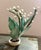Printmaking Materials Polychrome Carved Potted Lily of the Valley For Sale - Image 7 of 12