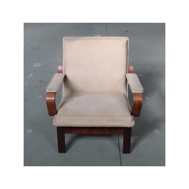 1960s Vintage Light Armchair, 1960s For Sale - Image 5 of 13