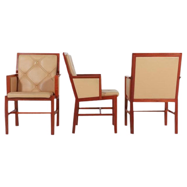 Armchairs by Andersson for Skandi-Form, Set of 3 For Sale