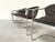 Textile Vintage Italian Cantilever Dining Chairs by Gastone Rinaldi for Rima, 1980s, Set of 4 For Sale - Image 7 of 14