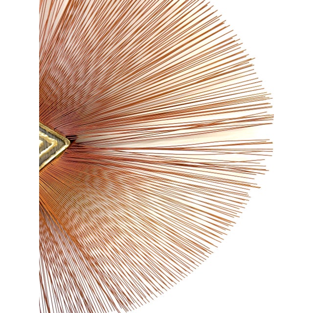 Mid 20th Century Split Sphere” Copper and Bronze Wall Sculpture, Attrib. Bruce & Willam Friedle For Sale - Image 5 of 13