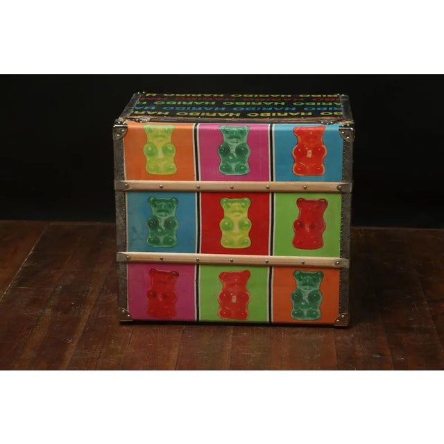 Red Haribo Hat Trunk, 1920s For Sale - Image 8 of 8
