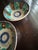 Aqua Vintage Southwestern Oaxacan Majolica Aqua and Brown Studio Art Pottery Decorative Bowls, a Pair For Sale - Image 8 of 12