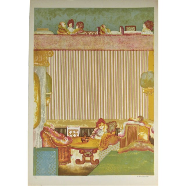 Elie (Eliahu) Abrahami, Conversation, Circa 1970 For Sale