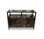 Western Lacquer Stand Sideboard is made out of elm wood. It has 3 drawers and 2 doors with an orange trimming around the...