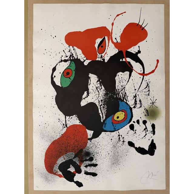 Joan Miró, El Fogainer, 1973, Lithograph For Sale - Image 8 of 9