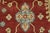 Kazak Rug 8'3'' X 10'5'' Red Wool Tribal Hand-Knotted Oriental Carpet For Sale - Image 9 of 12
