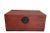This earth 20th century trunk displays the influence from west countries. The interior is covered with blue fabric. The...