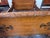Antique 1880s Victorian Arts & Crafts Queen Golden Oak Hand Carved Original Art Nouveau Metalwork For Sale - Image 4 of 17