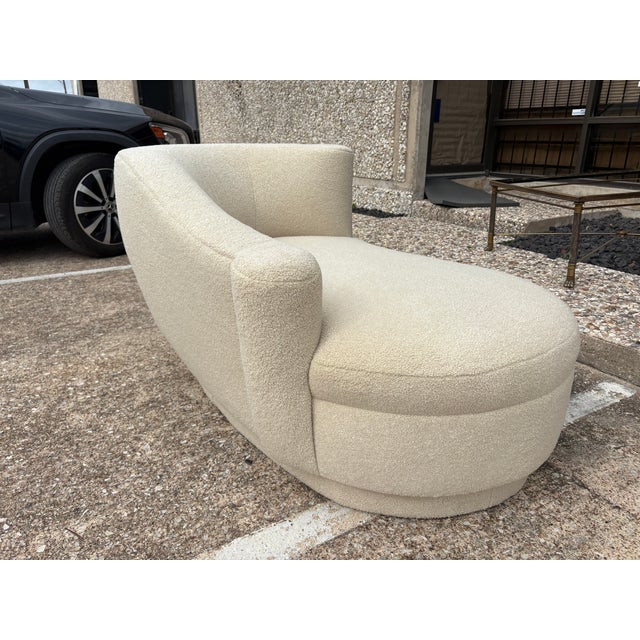Post-Modern Chaise by Vladimir Kagan for Weiman For Sale - Image 11 of 13