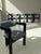 Pamplona Dining Chairs and Table in Petrol Leather by Augusto Savini for Pozzi, Italy, 1970, Set of 7 For Sale - Image 15 of 18