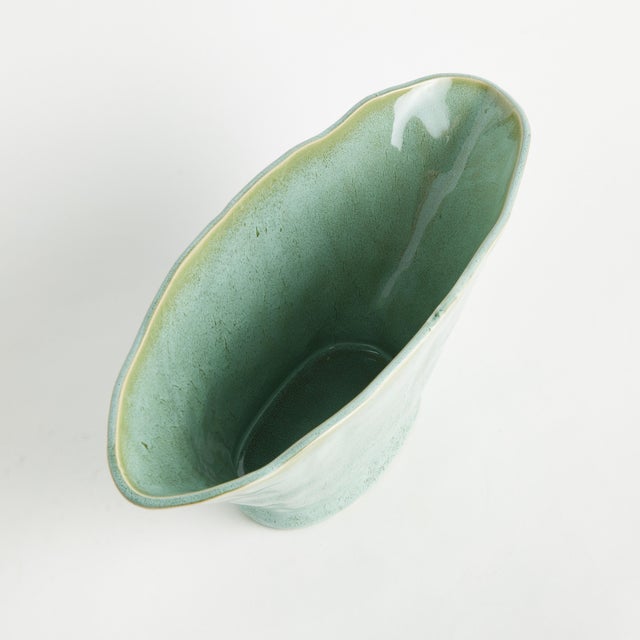 Contemporary Madara Oval Vase Large For Sale - Image 3 of 4