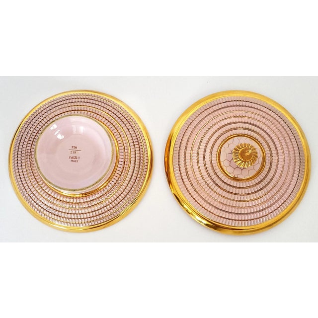 Bowl or Candy Dish 1960s Italy Pink For Sale - Image 10 of 11