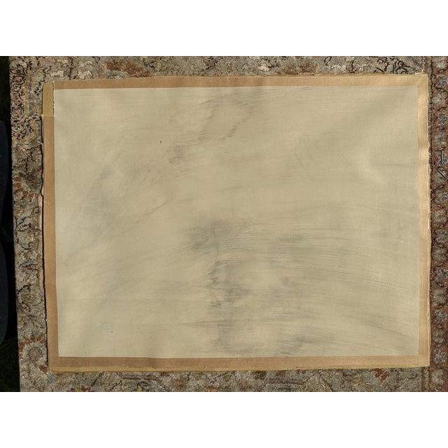 Piet Hein Eek Heinrich Pforr, Still Gaze, 1948, Pastel on Paper For Sale - Image 4 of 13