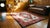 1930s Ivory Red Medallion Antique American Navajo Rug Ganado 5' X 7'5" Flatweave Wool Carpet For Sale - Image 9 of 9