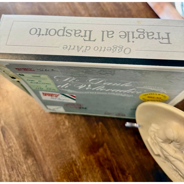 Late 20th Century Limited Edition #862 Madonna Saggia Relief Plate For Sale - Image 9 of 12