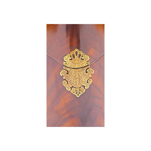 Late 20th Century Late 20th Century Maitland - Smith Wood & Brass Knife Box For Sale - Image 5 of 8