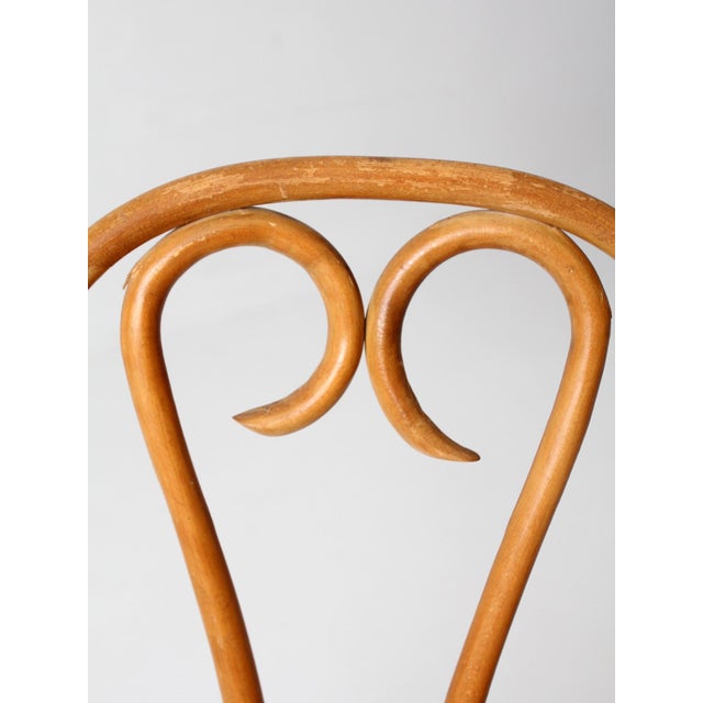 Mid-Century Bentwood Chairs Pair For Sale - Image 4 of 18