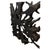Andrianna Shamaris Charred Teak Root Art or Coffee Table For Sale - Image 4 of 5