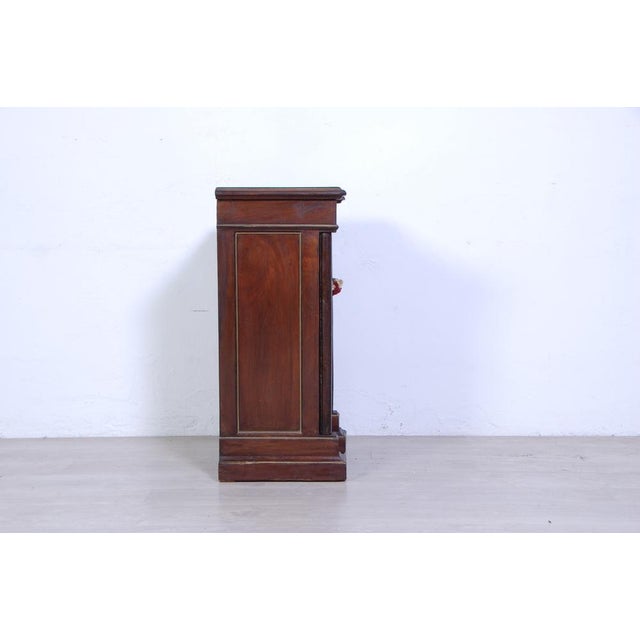 Empire Style Bedside Table, 1890s For Sale - Image 6 of 16