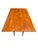 Antique Pumpkin Pine Drop Leaf Harvest Table / Dining Table Long & Narrow For Sale In Boston - Image 6 of 12