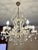 Bohemian Murano Glass Chandelier, 1900s For Sale - Image 4 of 8