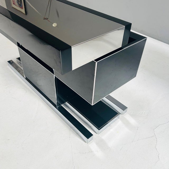 Room Divider Bar with Ottomans, 1970s, Set of 3 For Sale - Image 11 of 12