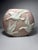 French Stunning Phoenix Glass Flying Geese Cameo Vase Raised Relief Geese Flying White Pink Art Deco For Sale - Image 3 of 9