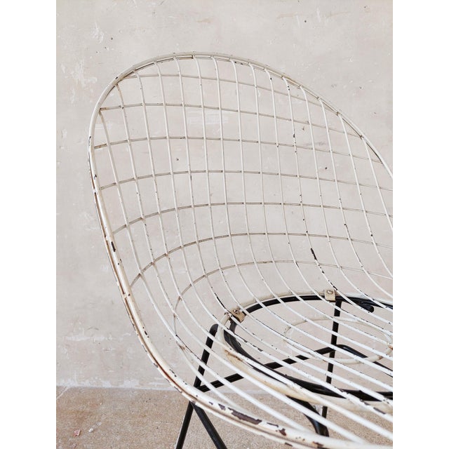 Black Set of Wire Chairs by Cees Braakman and Adriaan Dekker for Pastoe, 1957 For Sale - Image 8 of 14