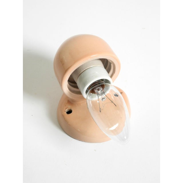 Mid-Century Modern Glass Ceramic Wall Lamp by Wagenfeld for Lindner, 1950s For Sale - Image 12 of 15