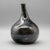 Mid-Century Tenmoku Glazed Kyō-Yaki Vase attributed to Miura Chikken, Japan, 1960s For Sale - Image 3 of 11