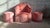 Napoleon III Lounge Chair and Poufs in Pink Velvet, 1800s, Set of 3 For Sale - Image 3 of 13