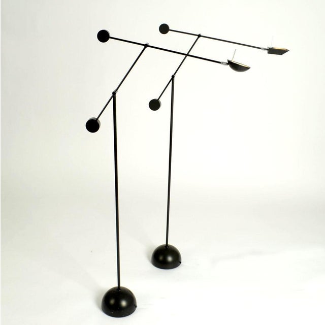 Vintage Counter Balance Floor Lamp, 1970s, Set of 2 For Sale - Image 13 of 18