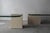 1970s Pair of Italian Travertine and Cantilevered Glass Coffee Tables For Sale - Image 5 of 11