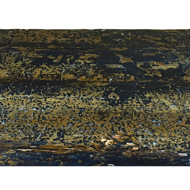 Vintage Distressed Brick Red Marks Point Edge Credenza Sideboard Cabinet For Sale - Image 18 of 18
