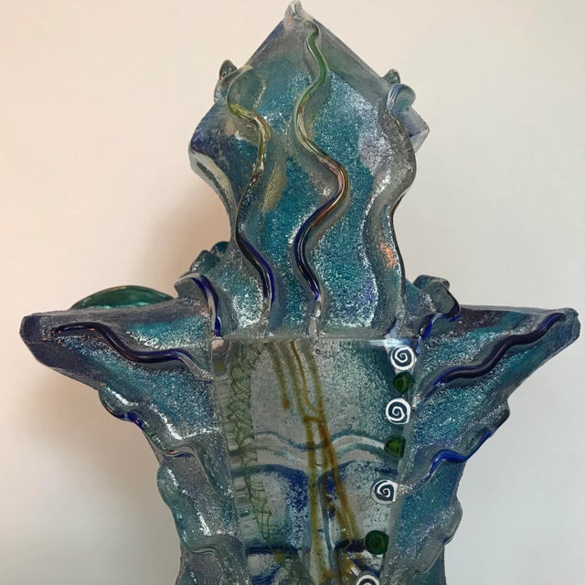 1990s Cast Glass Sculpture by Susan Gott For Sale - Image 5 of 12