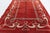 Striking 1940s Vintage European Art Deco Rug in Crimson and Ivory Size: 8'0" × 11'0" (243 × 335 cm) A captivating example...