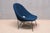 Kosmos Lounge Chair in Teal Pierre Frey Bouclé by Augusto Bozzi for Saporiti, 1950s For Sale - Image 16 of 16