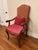 French Provincial Vintage 10-Piece Carved Wood Dining Chair Set - 8 Side Chairs & 2 Upholstered Armchairs For Sale - Image 3 of 12