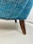 Blue 1940s Lounge Chair by Ernst Schwadron For Sale - Image 8 of 10