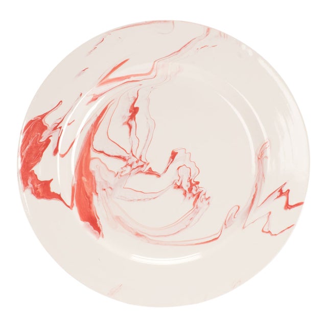 Watermelon Marble Dinner Plate by Christopher Spitzmiller Chairish