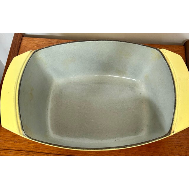 Metal Le Creuset Raymond Loewy "La Coquelle" Casserole Dish For Sale - Image 7 of 10