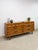 Heritage MCM Lowboy 7-Drawer Dresser Unique Brass Pulls Vintage Long Dresser For Sale - Image 11 of 14