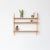 A 3 shelf set of the MIMA Shelving. This set uses the 7 bar bracket to give options for shelf spacing and is perfect for...