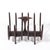 1960s Mid-Century Modernist Sculptural Osseous Form Magazine Stand in Rosewood For Sale - Image 5 of 18